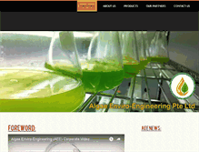 Tablet Screenshot of algae-ee.com